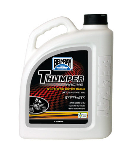 THUMPER SEMI-SYN ESTER 10W40 4L 4/CASE SOLD EA