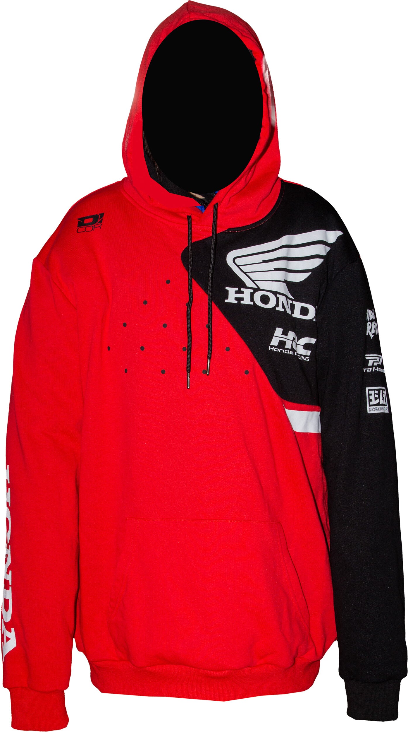 HONDA TEAM2 SWEATSHIRT RED MD