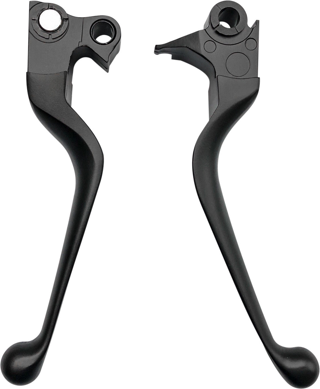 SMOOTH LEVER SET BLACK BT 07-16 EXCEPT FLT 08-UP