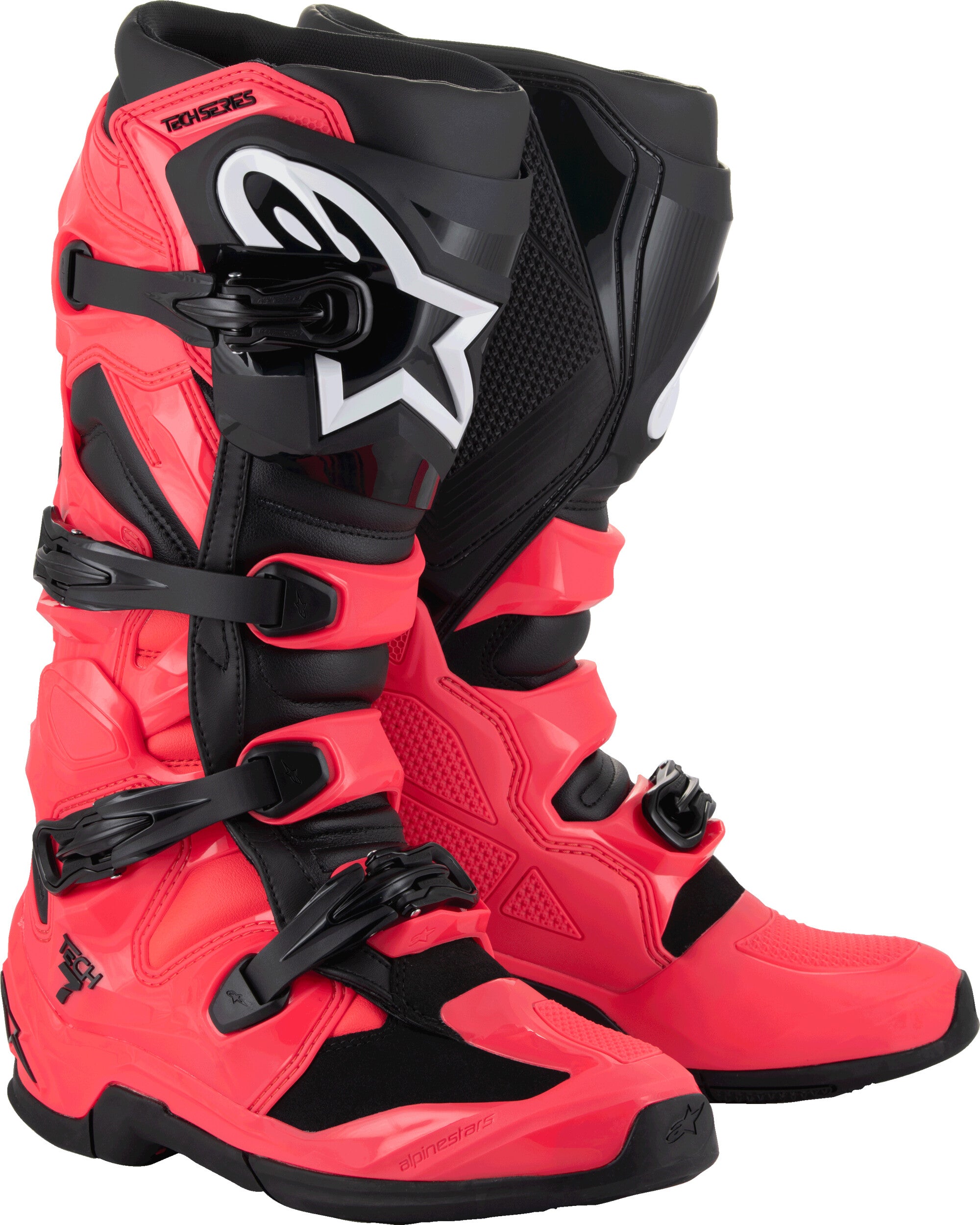 TECH 7 BOOTS DIVA PINK/BLACK 8