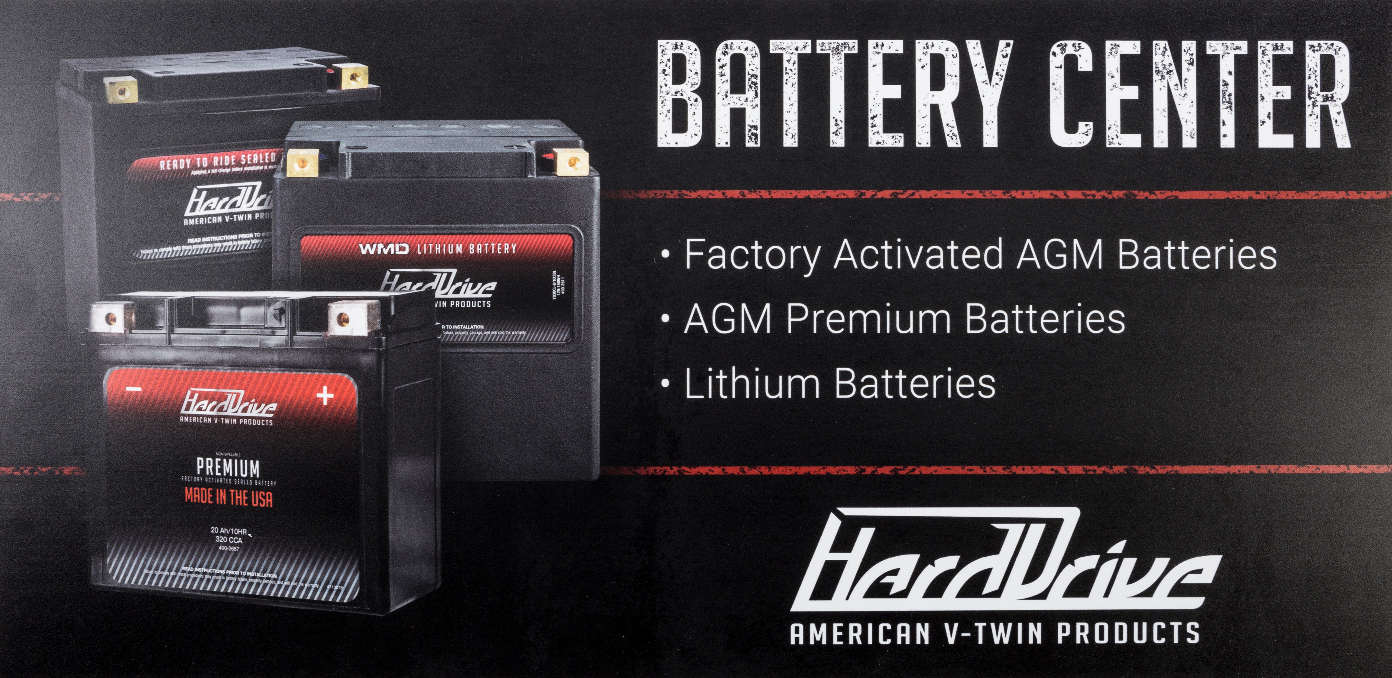 Battery Rack Sign