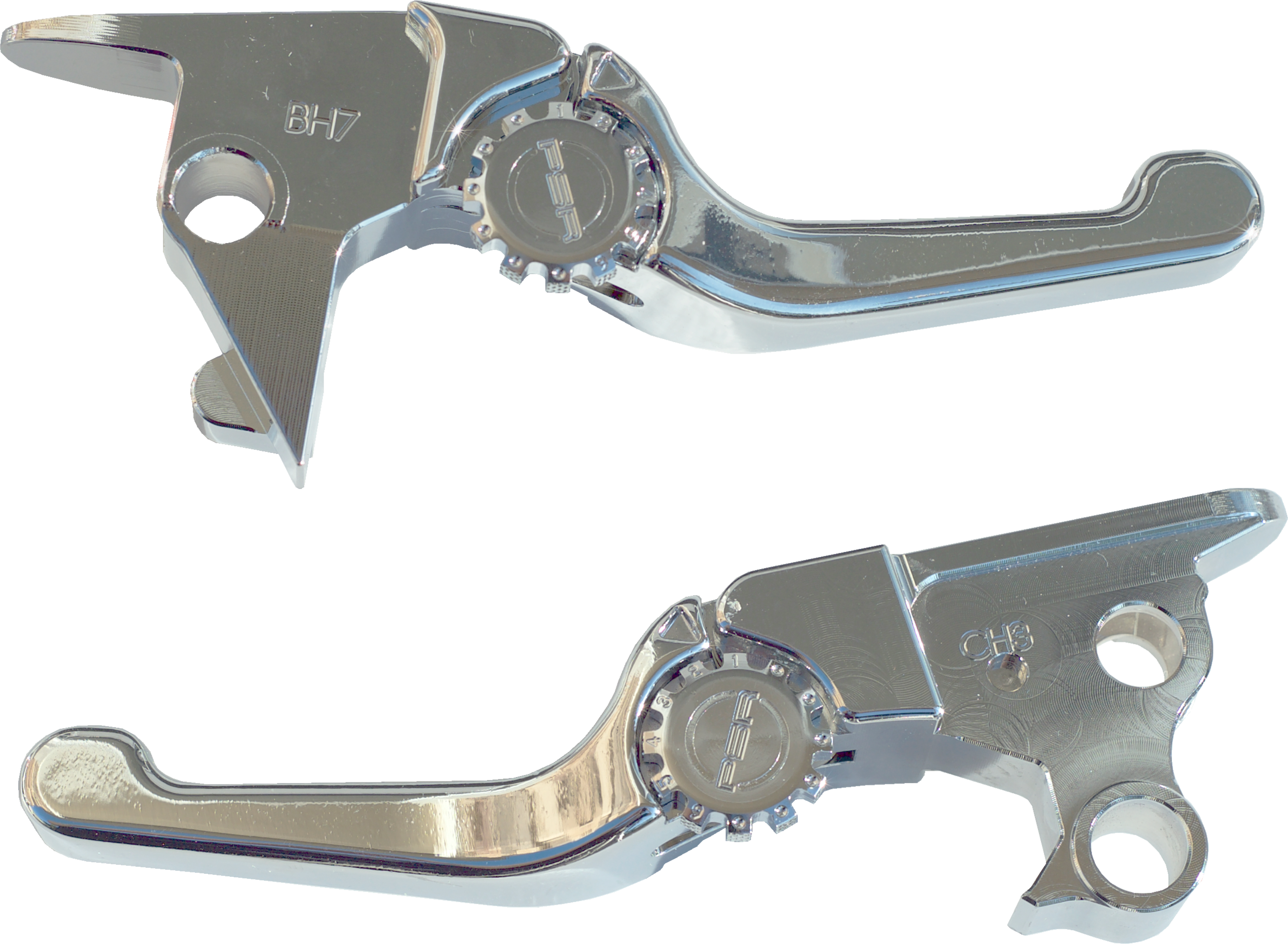 ANTHEM SHORTY LEVER SET CHROME SOFTAIL 15-24 CABLE
