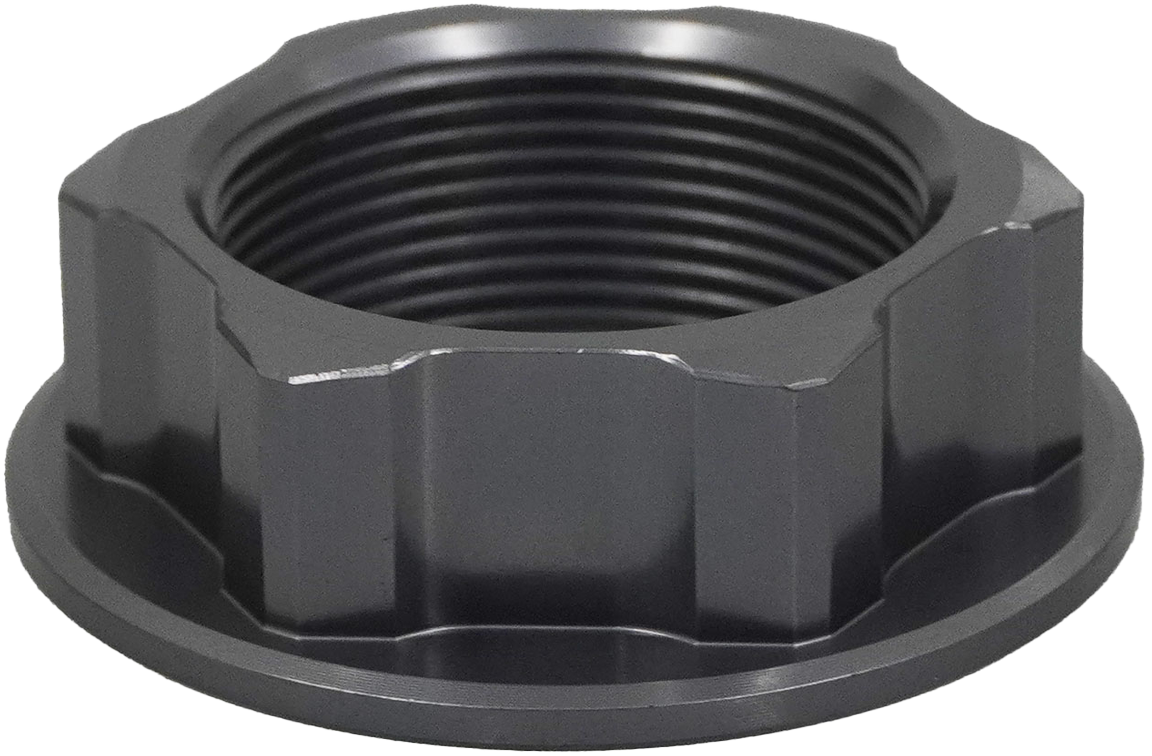 STEERING STEM NUT GREY HON/YAM/SUZ