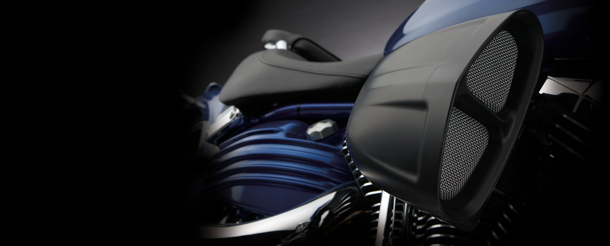 POWRFLO INTAKE BLACK YAM V-STAR 1300 07-17