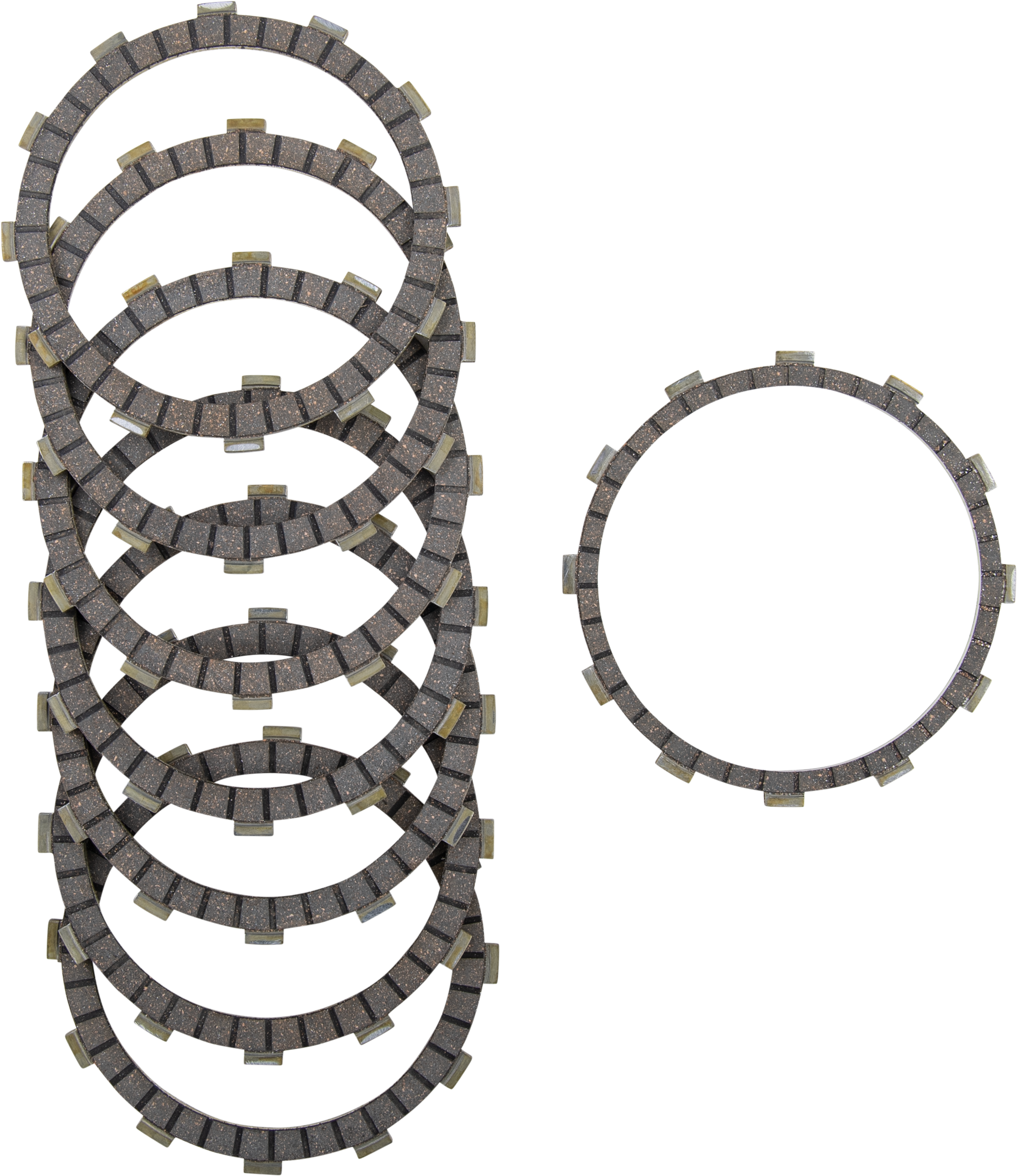 ORGANIC CLUTCH FRICTION PLATES SET FOR INDIAN