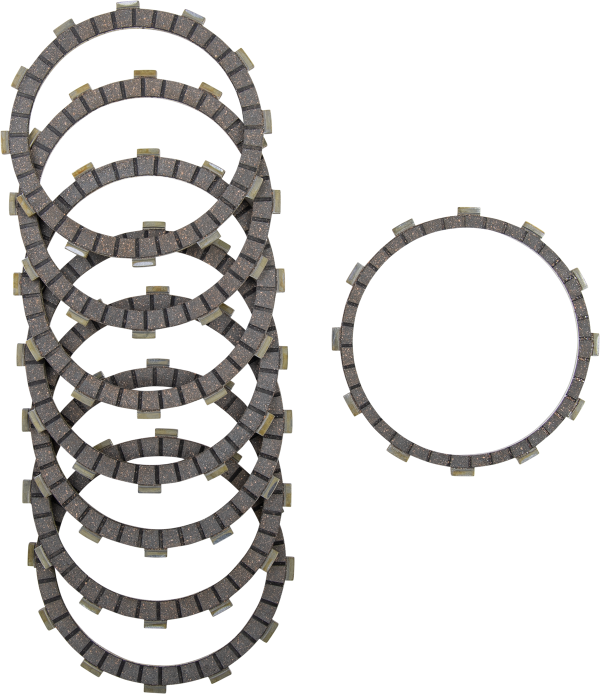 ORGANIC CLUTCH FRICTION PLATES SET FOR INDIAN