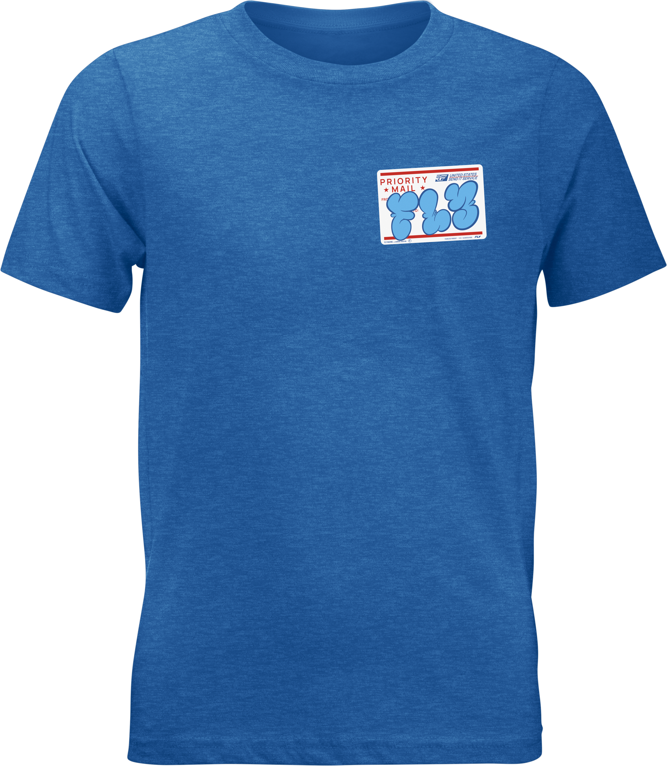 YOUTH FLY GRAFFITI TEE BLUE YL