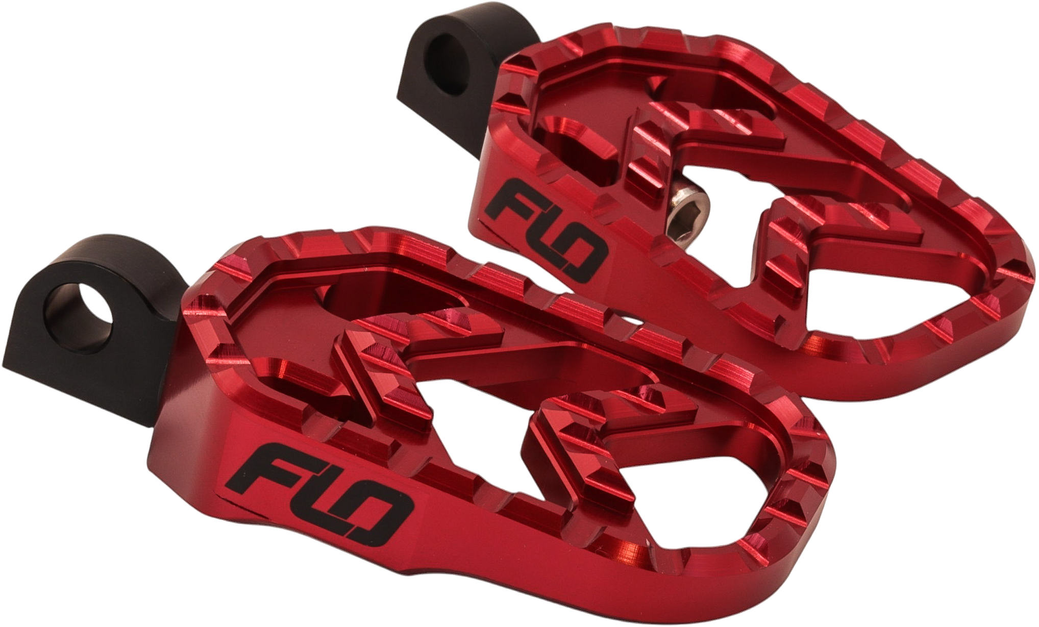 SAVAGE SERIES FOOTPEGS RED