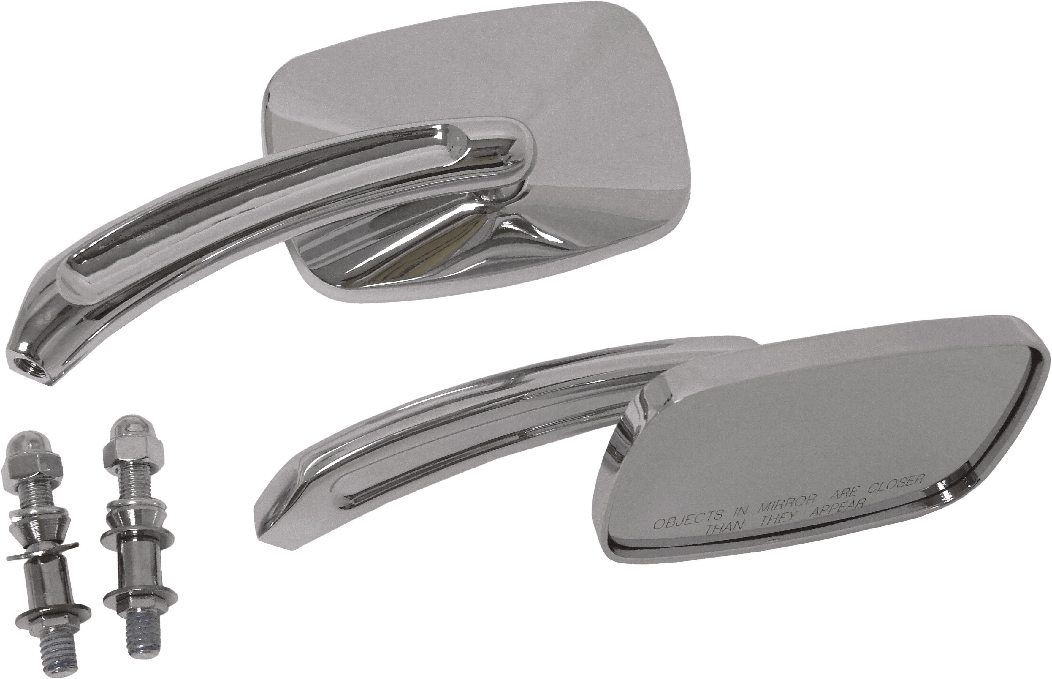 MIRRORS CHROME RECTANGLE CHROME