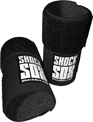 SHOCK SOX 4"U BLACK UPSIDE DOWN FORKS