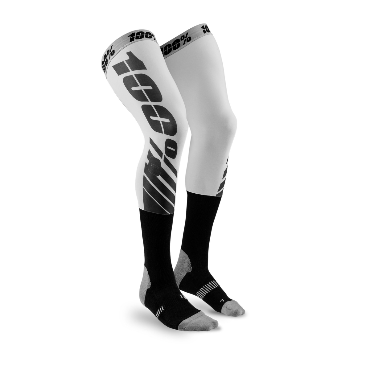 REV KNEE BRACE SOCKS FLASH GREY LG/XL
