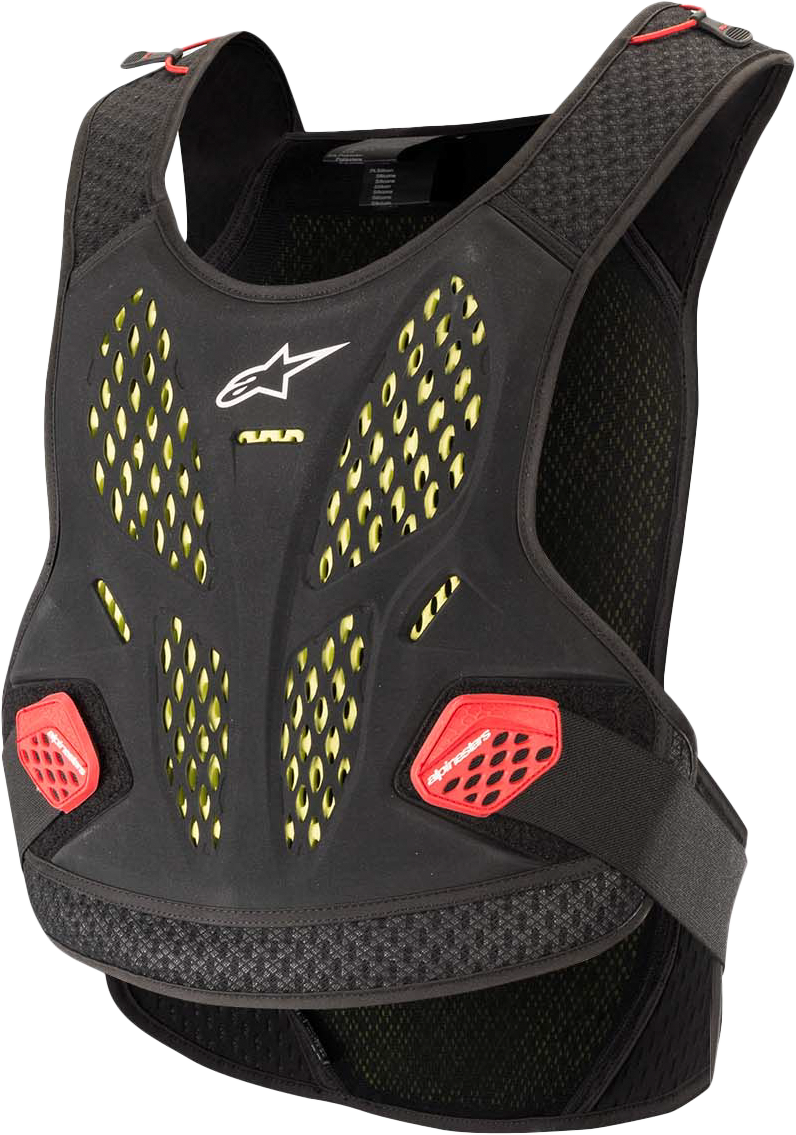 SEQUENCE CHEST PROTECTOR BLACK/RED XS/SM
