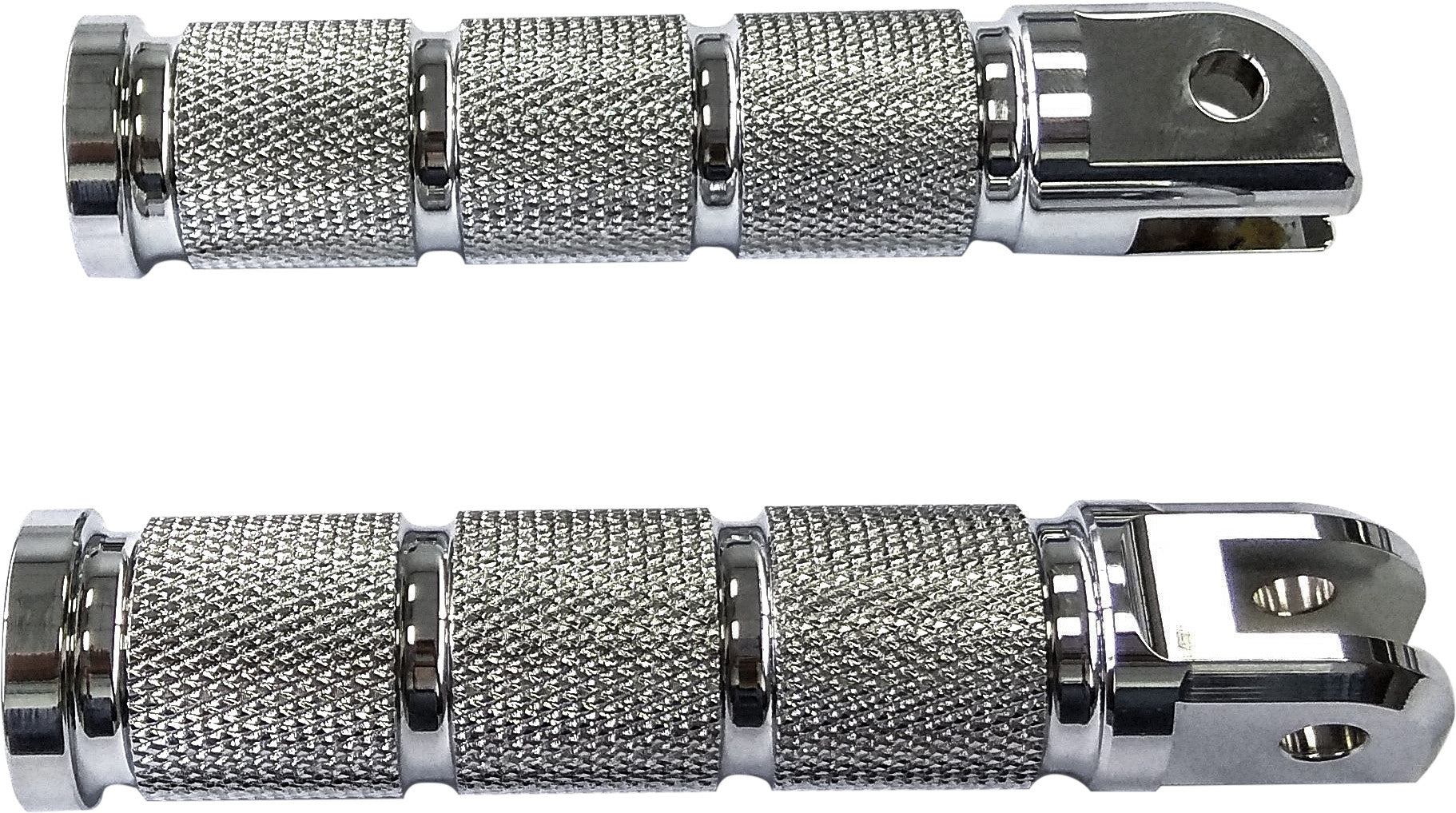 RIDER FOOTPEGS RETRO CHROME M8 SOFTAIL