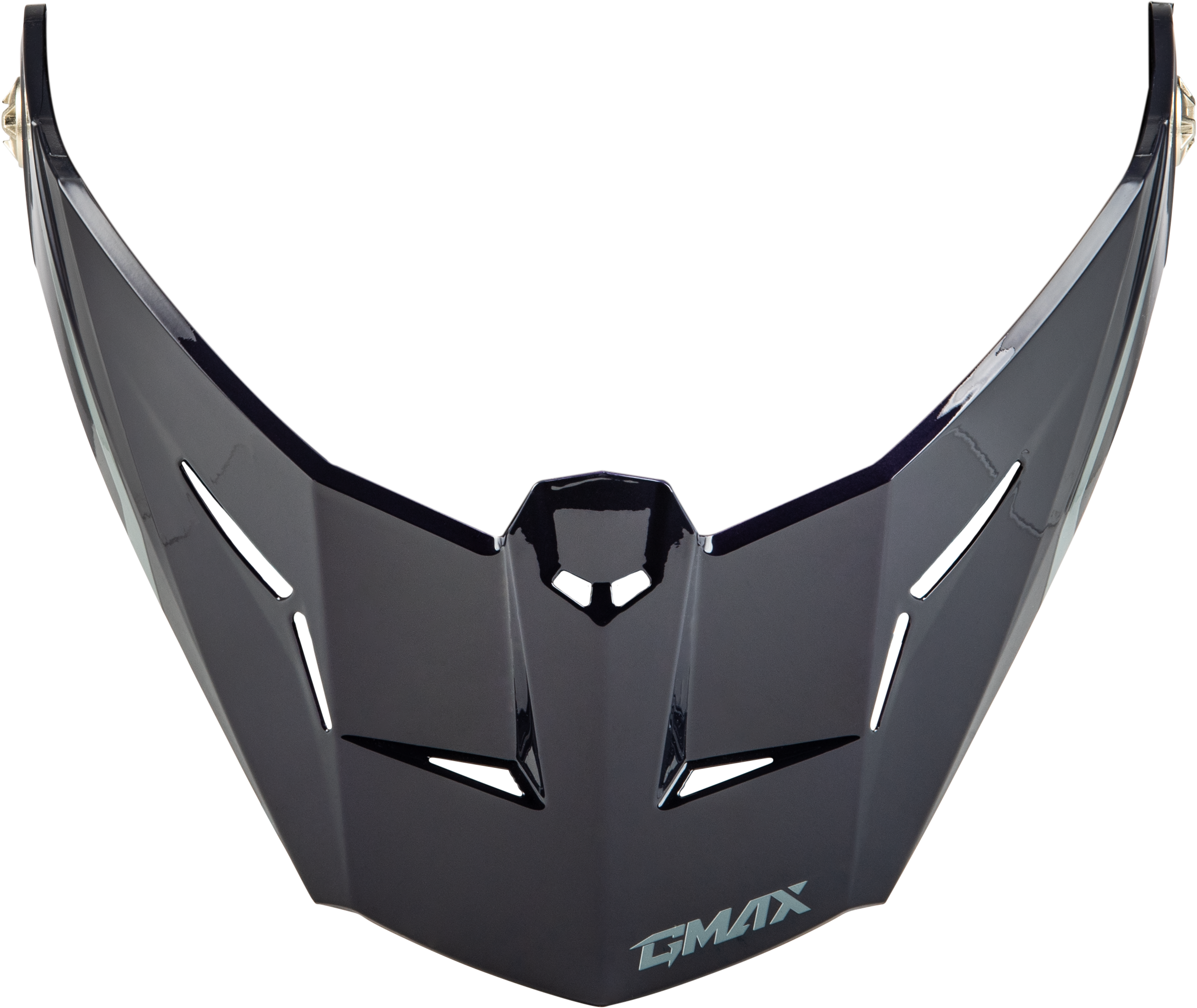 MD-74 VISOR W/SCREWS SPECTRE GREY/NEON GREEN