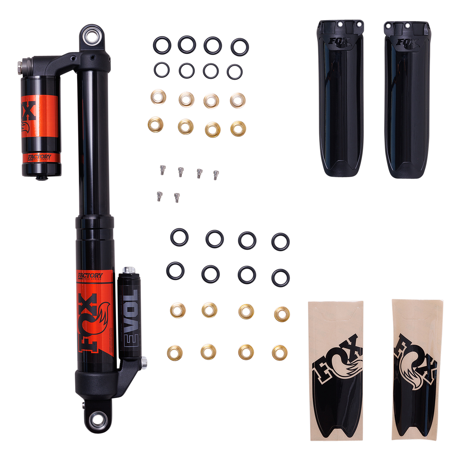 FLOAT 3 EVOL RC2 SHOCKS KIT FRONT - BLACK
