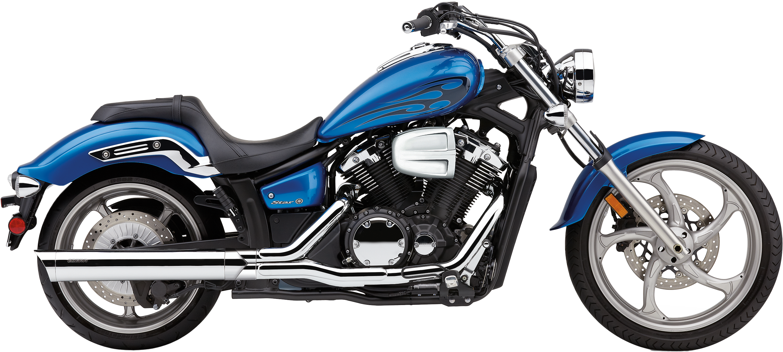 SLIP ON W/SCALLOPED TIP CHROME YAM STRYKER 11-18