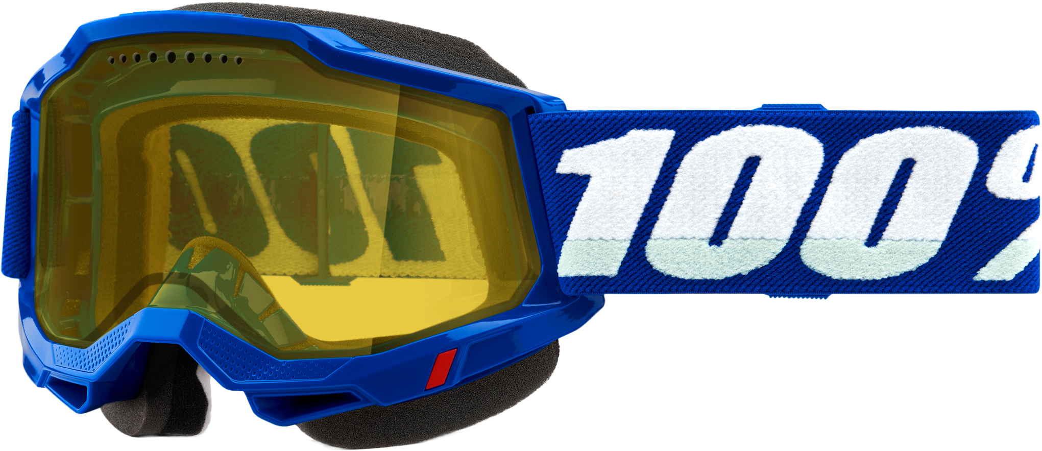ACCURI 2 SNOWMOBILE GOGGLE BLUE W/ YELLOW LENS