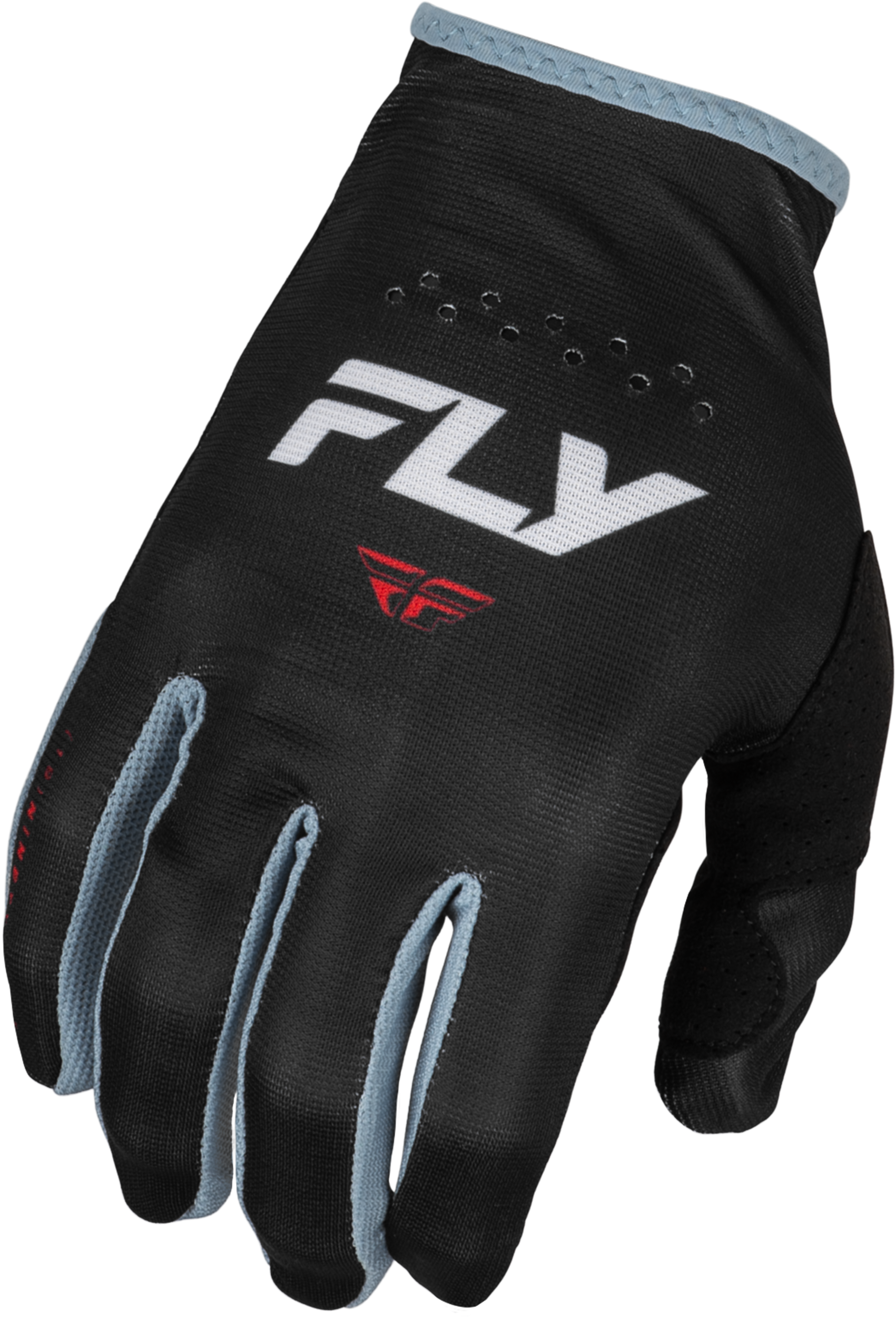 YOUTH LITE GLOVES BLACK/WHITE/RED YS