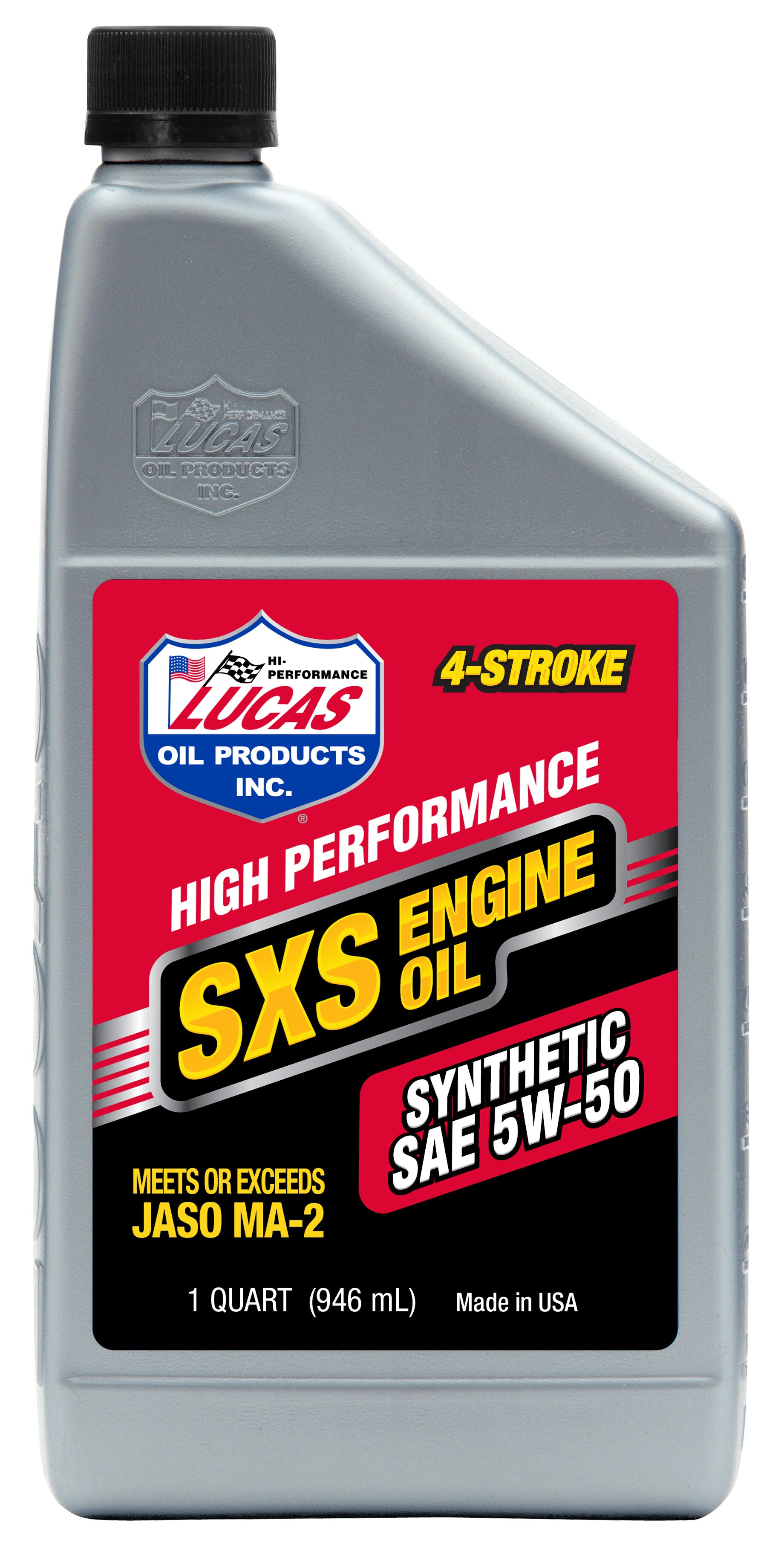 SXS SYNTHETIC OIL 5W50 4T 1 QT (6/CASE SOLD EA)