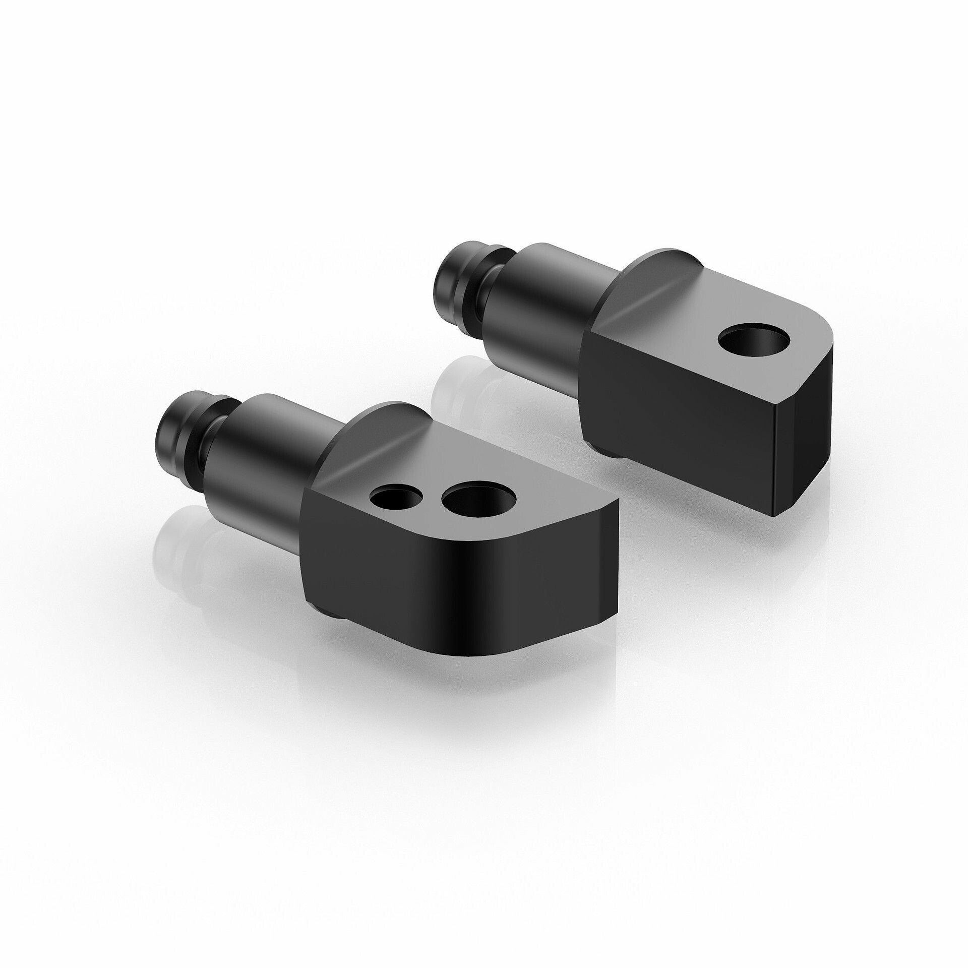 FOOTPEG MOUNT KIT PASSENGER BLACK PR