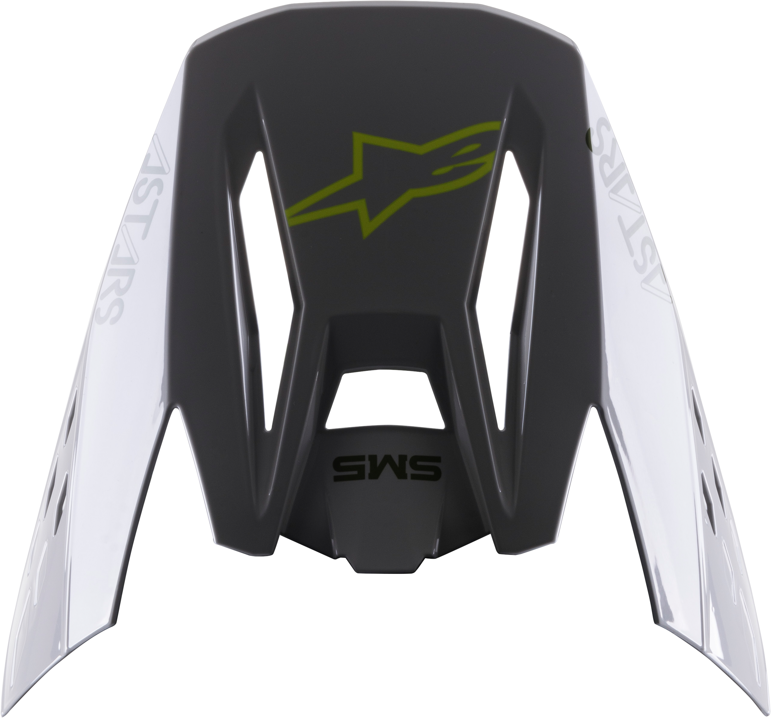 S-M5 BOND VISOR SILVER/YELLOW FLUO GLOSSY