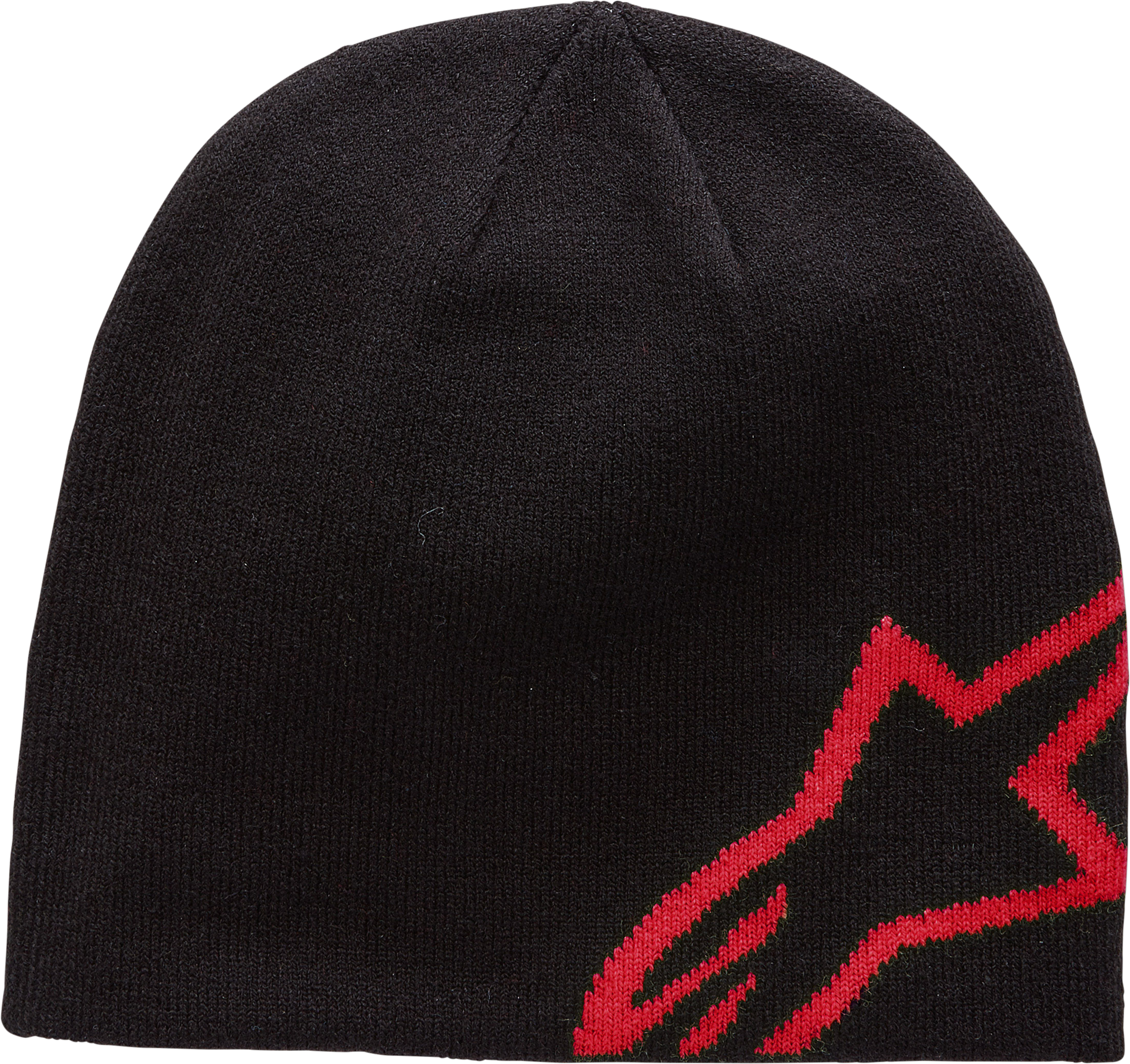 CORP SHIFT BEANIE BLACK/RED