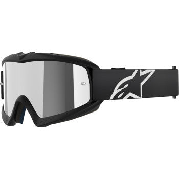 GOGGLE YTH VISION CORP BLK/MIR SIL