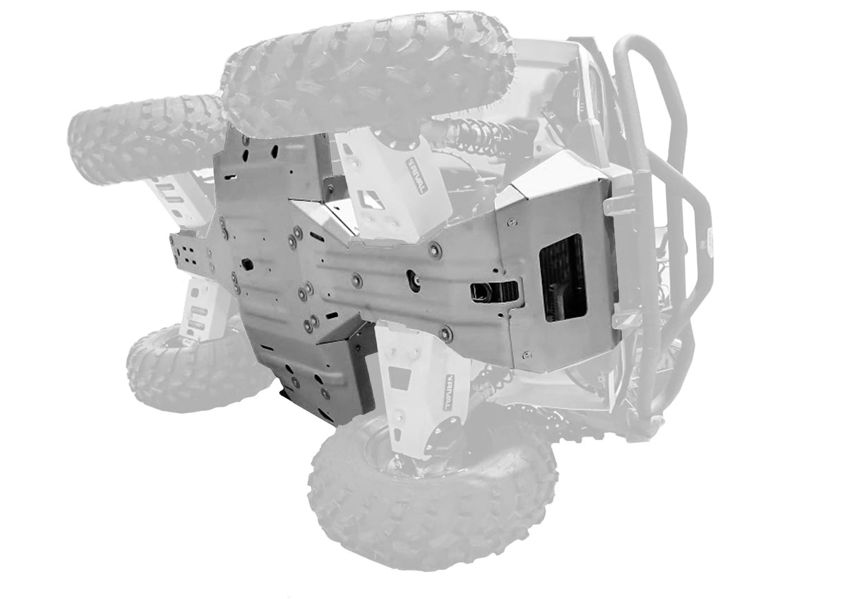 ALLOY CENTRAL SKID PLATE POL