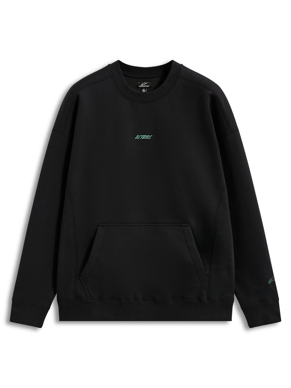 GUISE OVERSIZED CREW BLACK MD