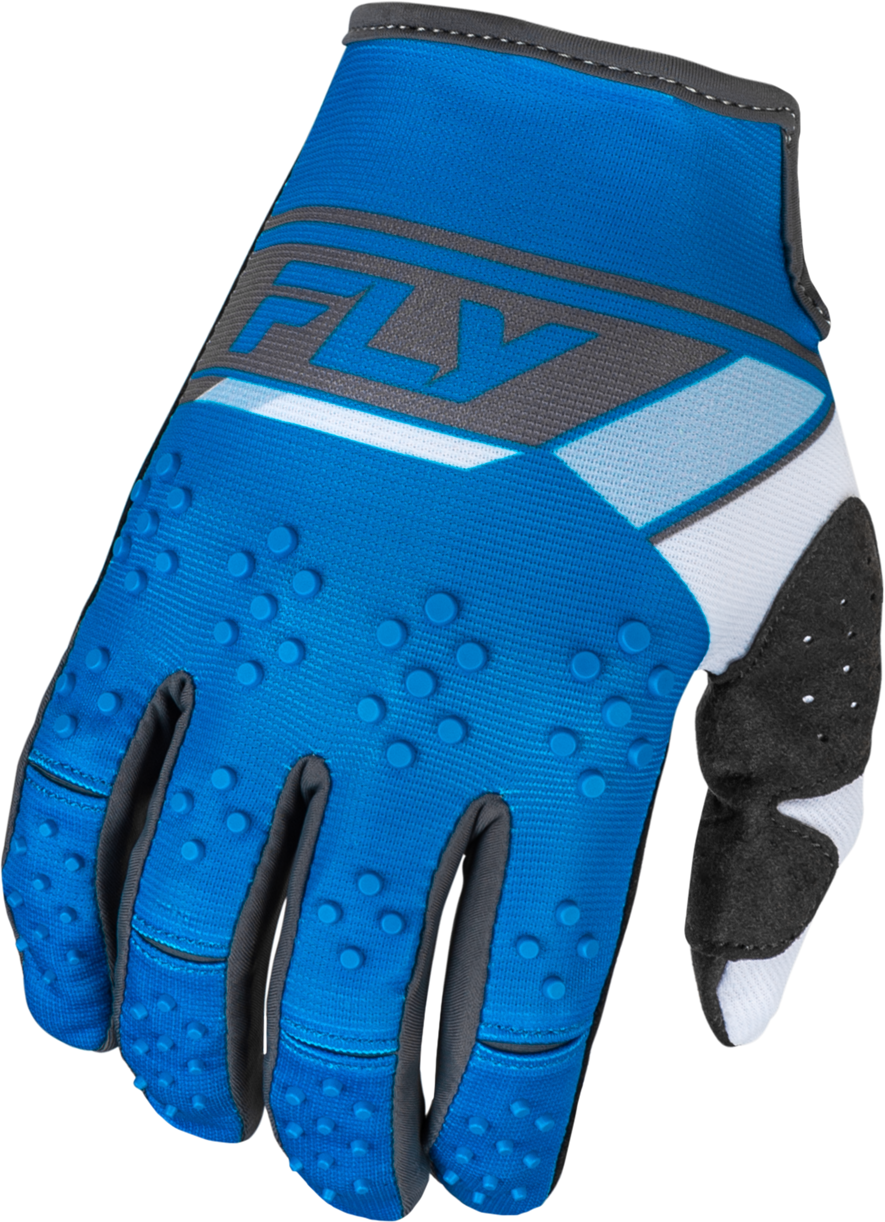 YOUTH KINETIC PRIX GLOVES BRIGHT BLUE/CHARCOAL YM