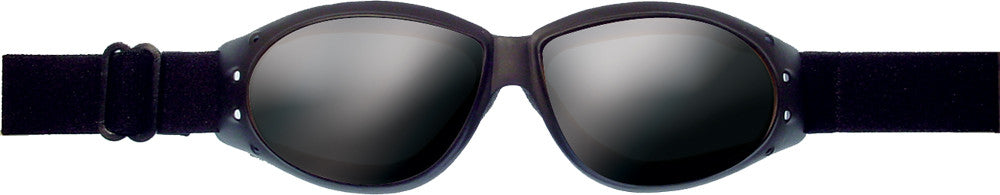 CRUISER SUNGLASSES BLACK W/SMOKE REFLECTIVE LENS