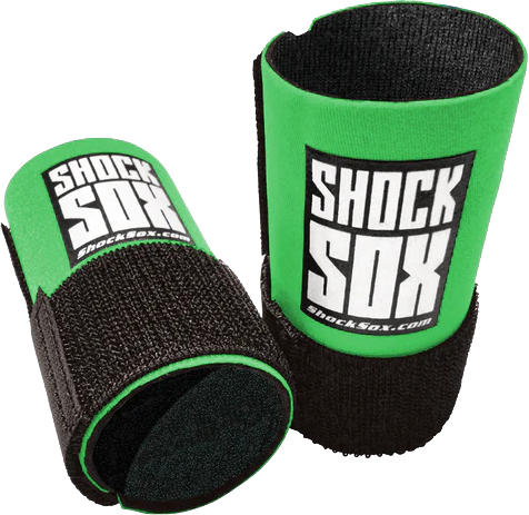 SHOCK SOX 4"C GREEN CONVENTIONAL FORKS