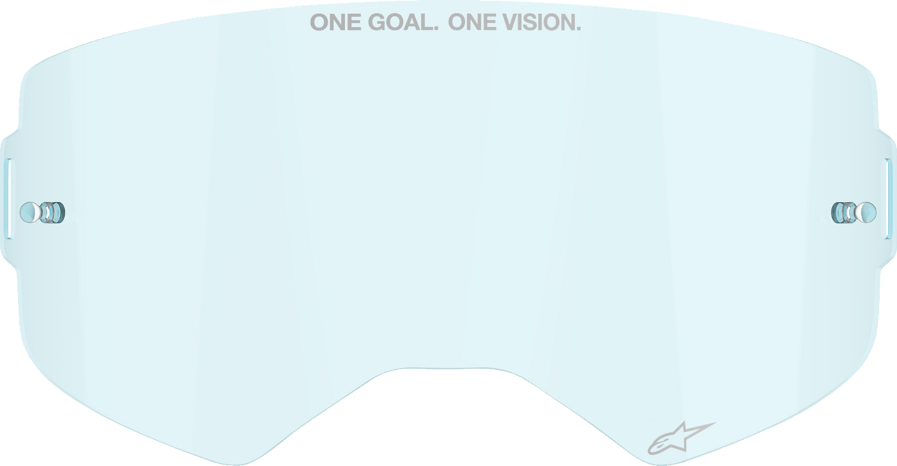 LENS GOGGLE SUPERTECH CLEAR BLUE