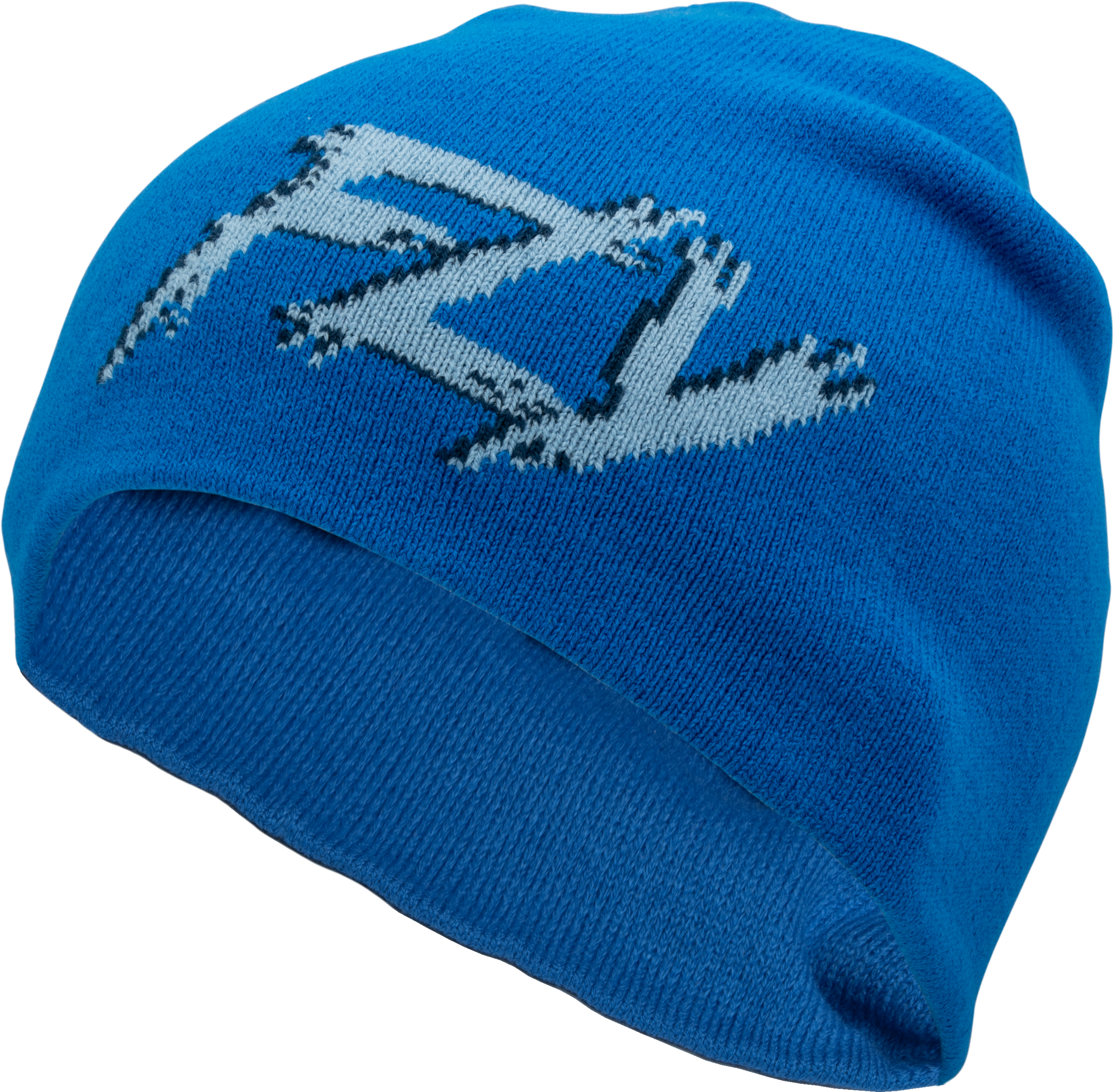 FLY FITTED BEANIE BLUE/BLACK