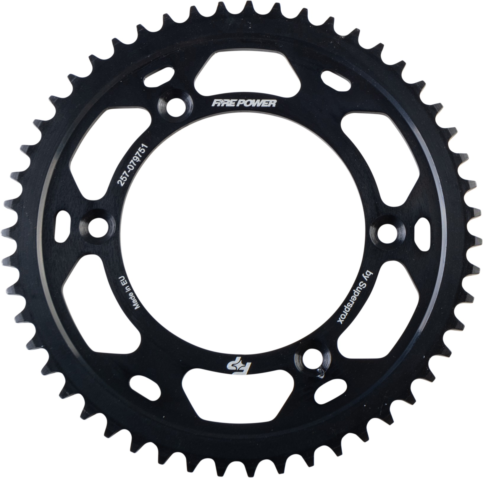 REAR SPROCKET STEEL 51T BLK