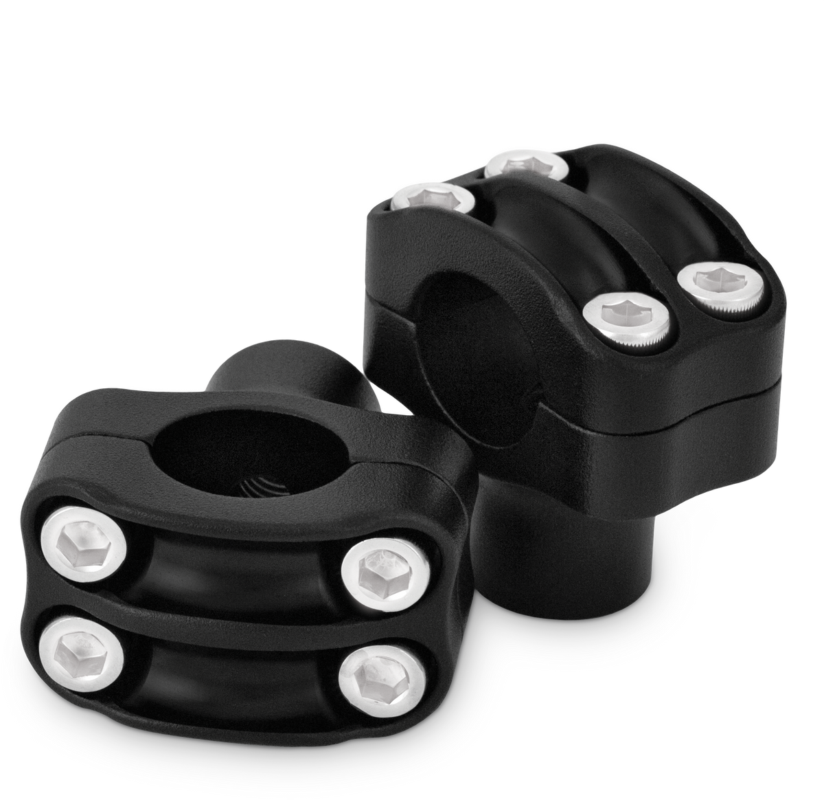 REAPER 1-1/2" RISERS 1" BAR SET - TEXTURE BLACK