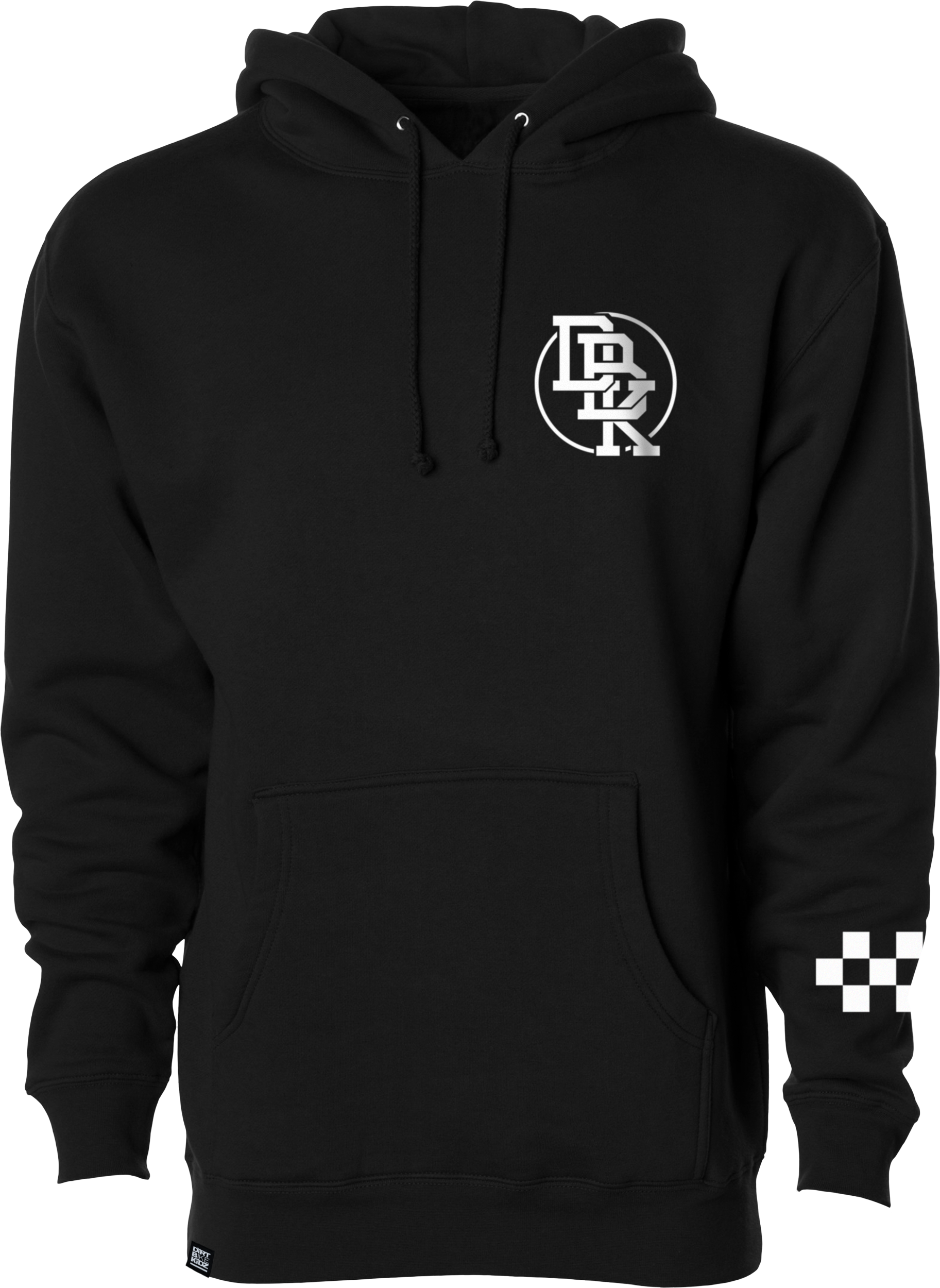 HOT ROD HOODIE BLACK MD