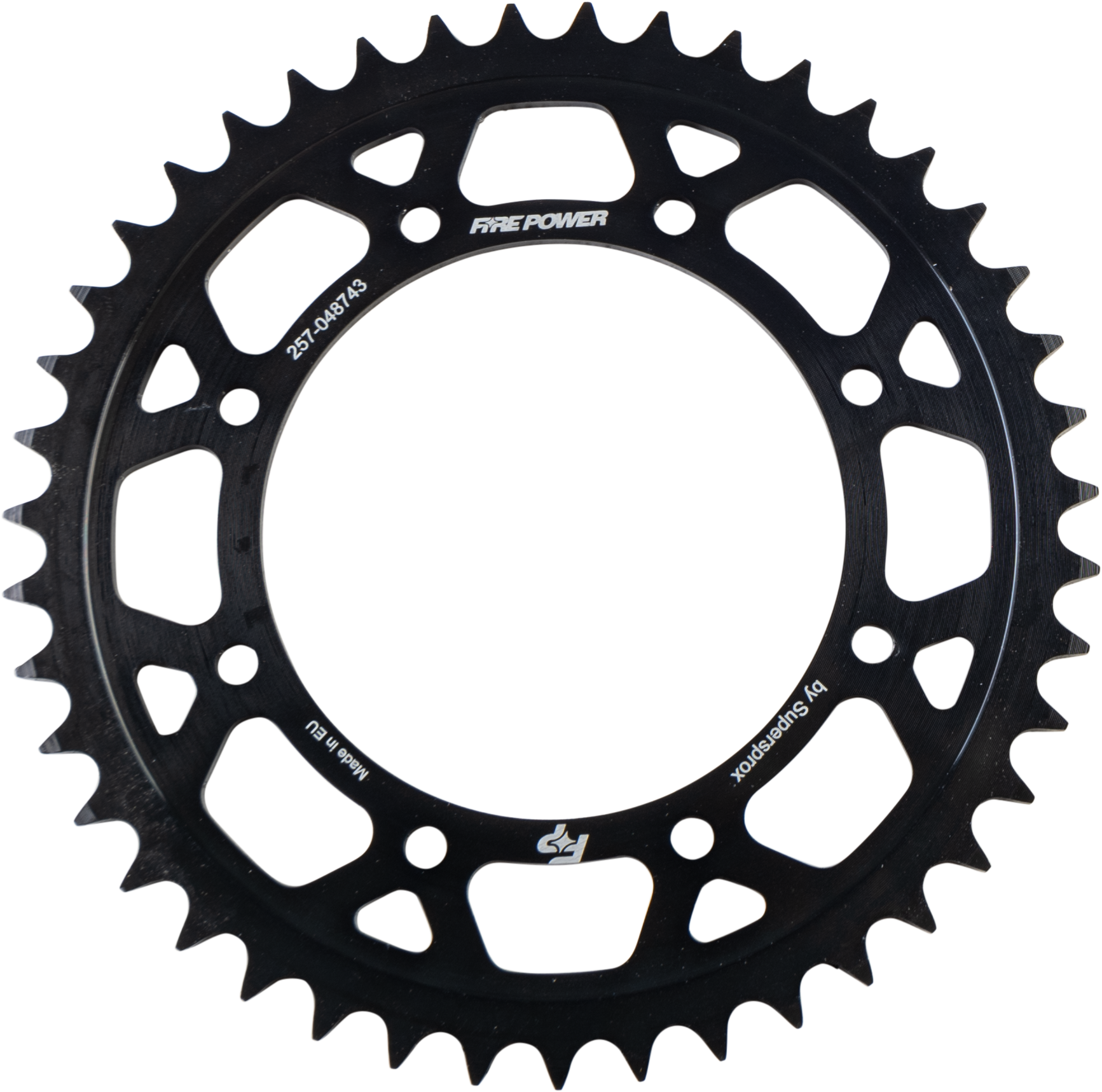 REAR SPROCKET STEEL 43T BLK