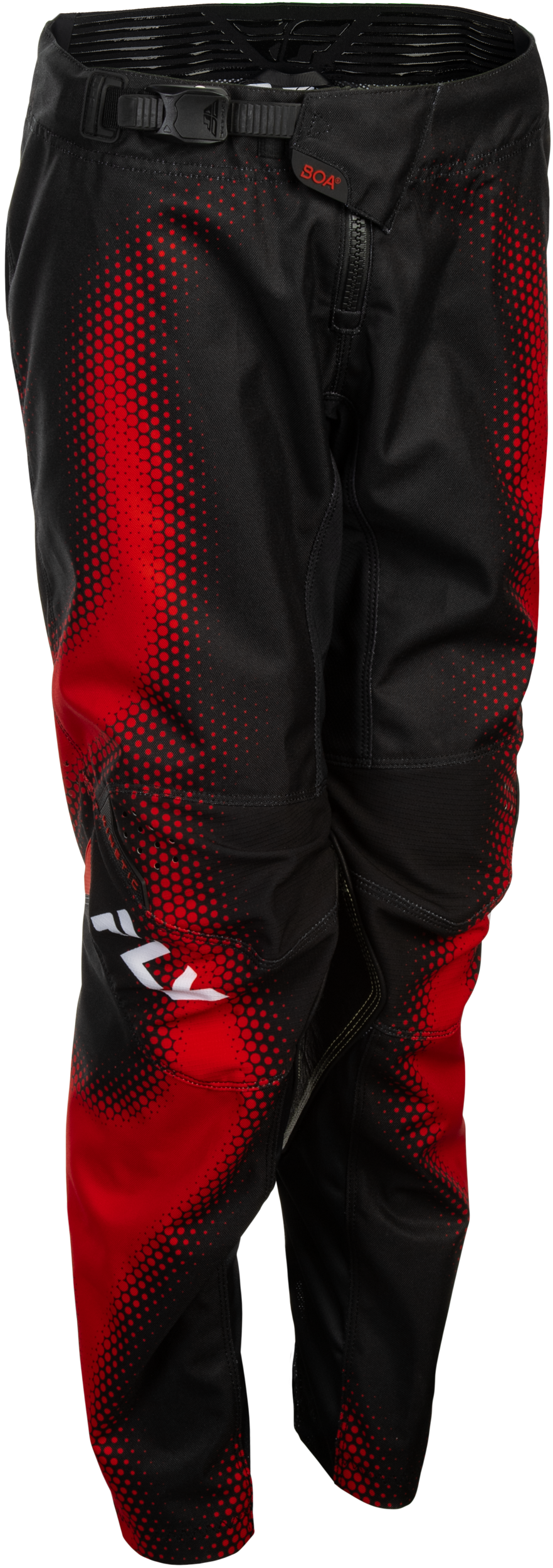 YOUTH KINETIC TORCH PANTS BLACK/RED/WHITE SZ 26