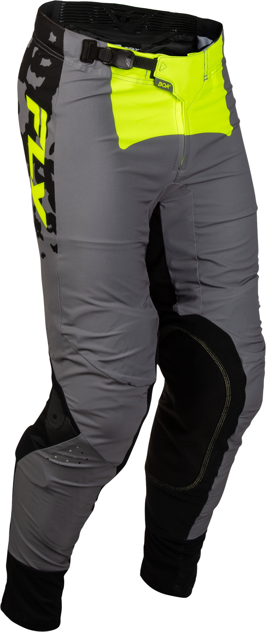 YOUTH LITE FLAKE PANTS GREY/HI-VIS/BLACK SZ 26