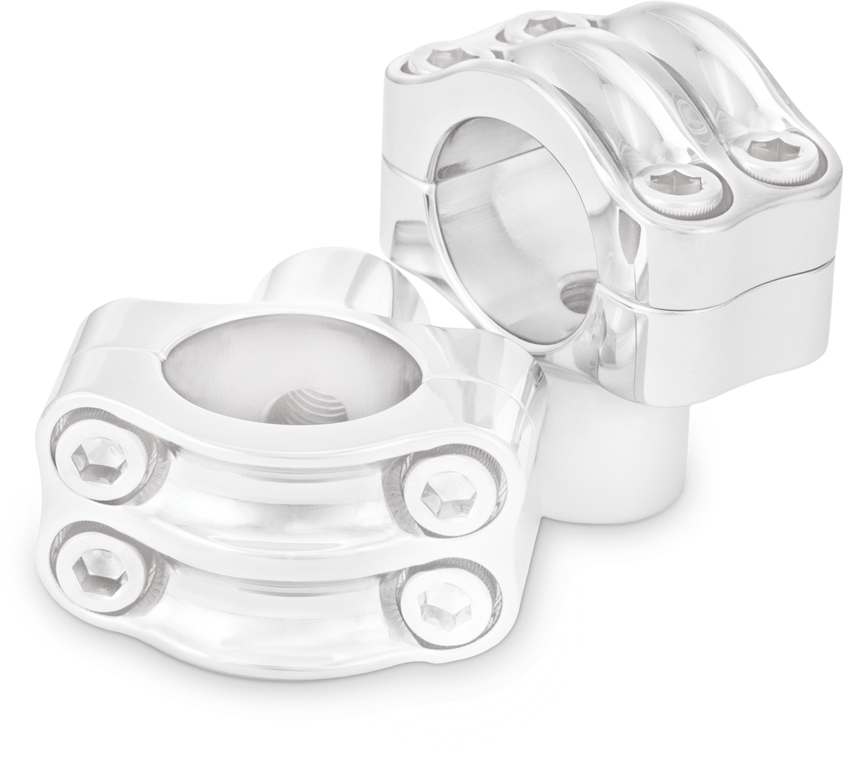 REAPER 1-1/2" RISERS 1.25" BAR SET - CHROME