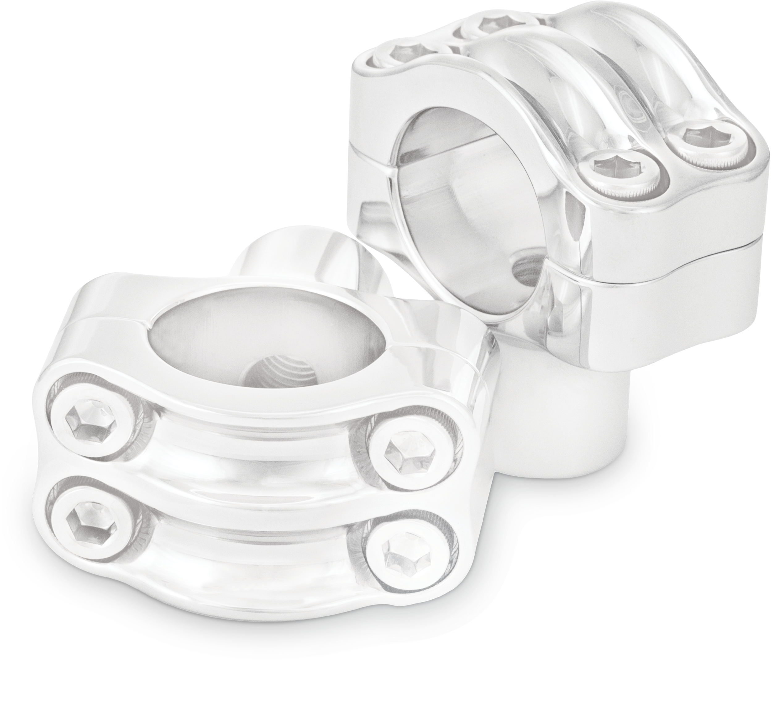 REAPER 1-1/2" RISERS 1.25" BAR SET - CHROME