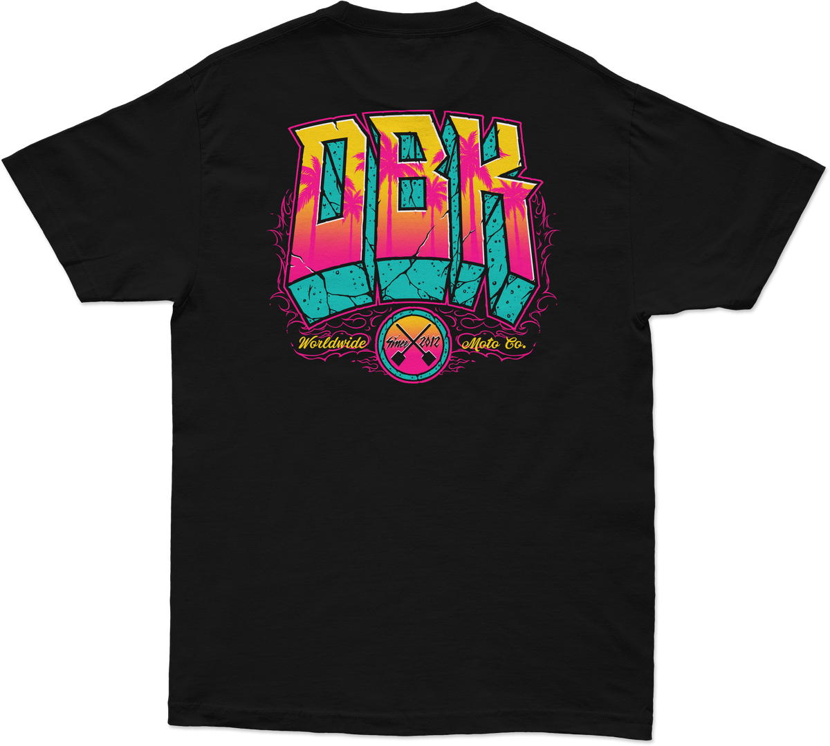 BLOCK X BLOCK TEE BLACK XL