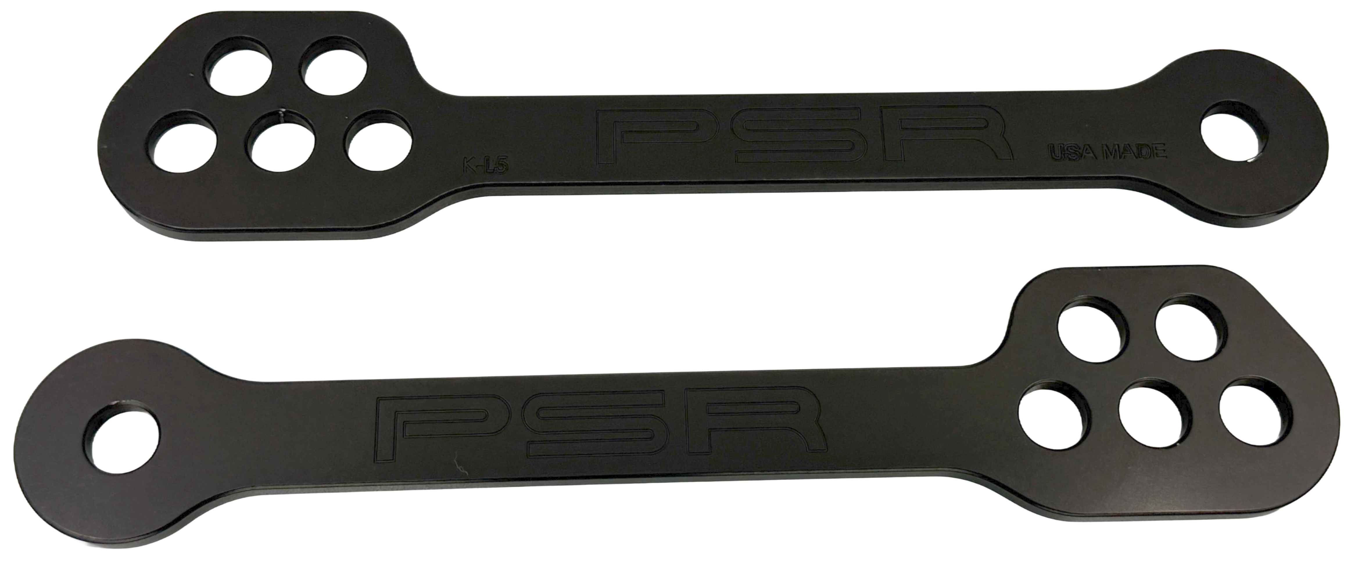 LOWERING LINK STK/1.5"-3.5" DROP BLACK KAW