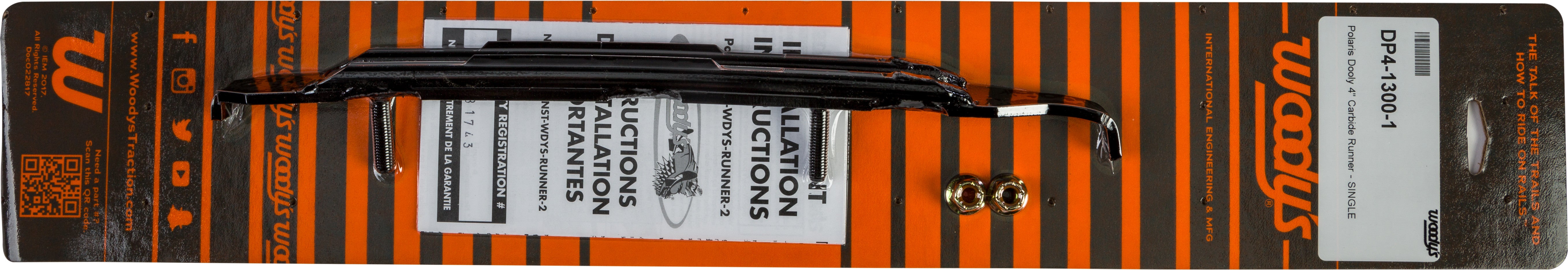 DOOLY 4" CARBIDE RUNNER