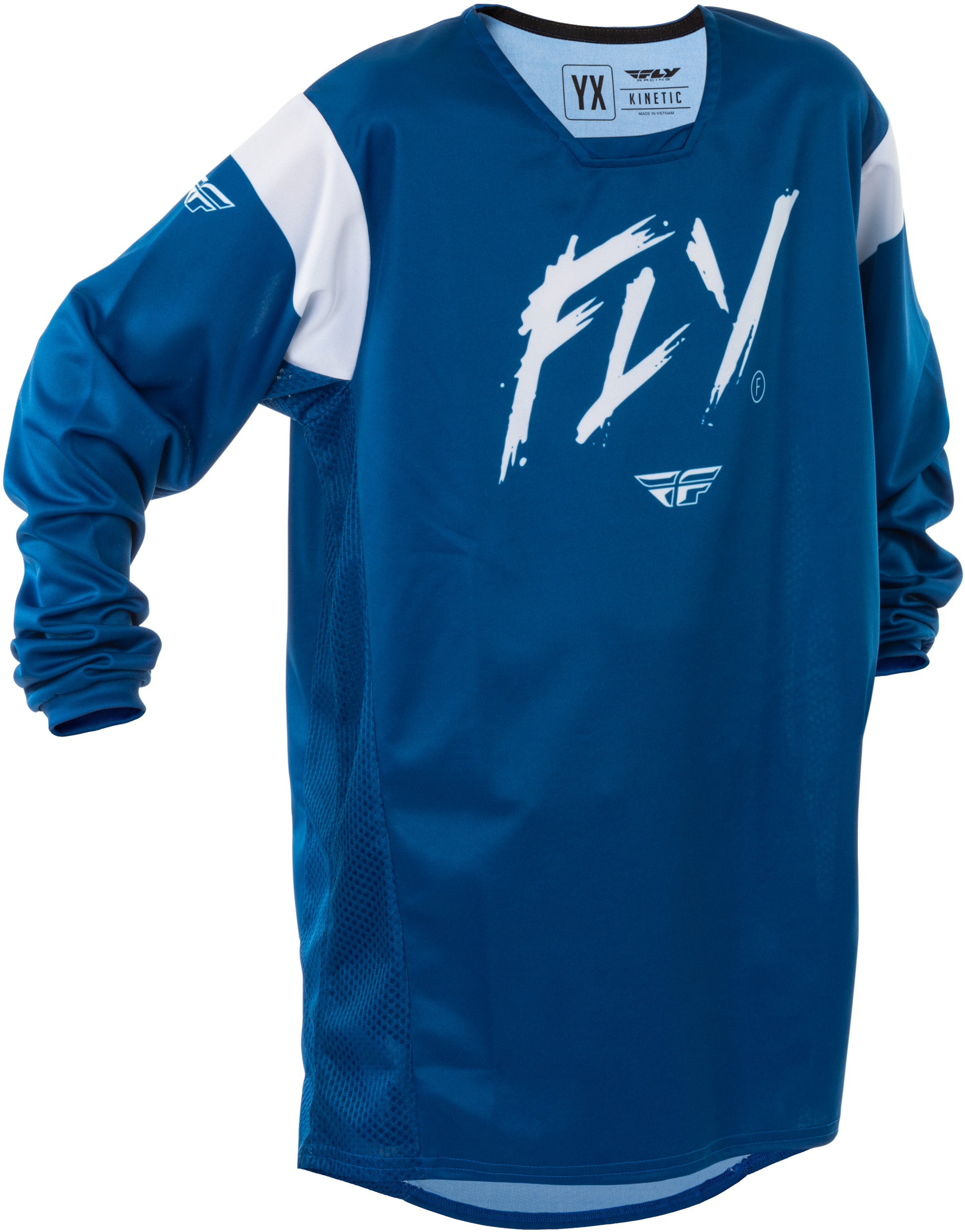 YOUTH KINETIC STOKE JERSEY NAVY/WHITE YL