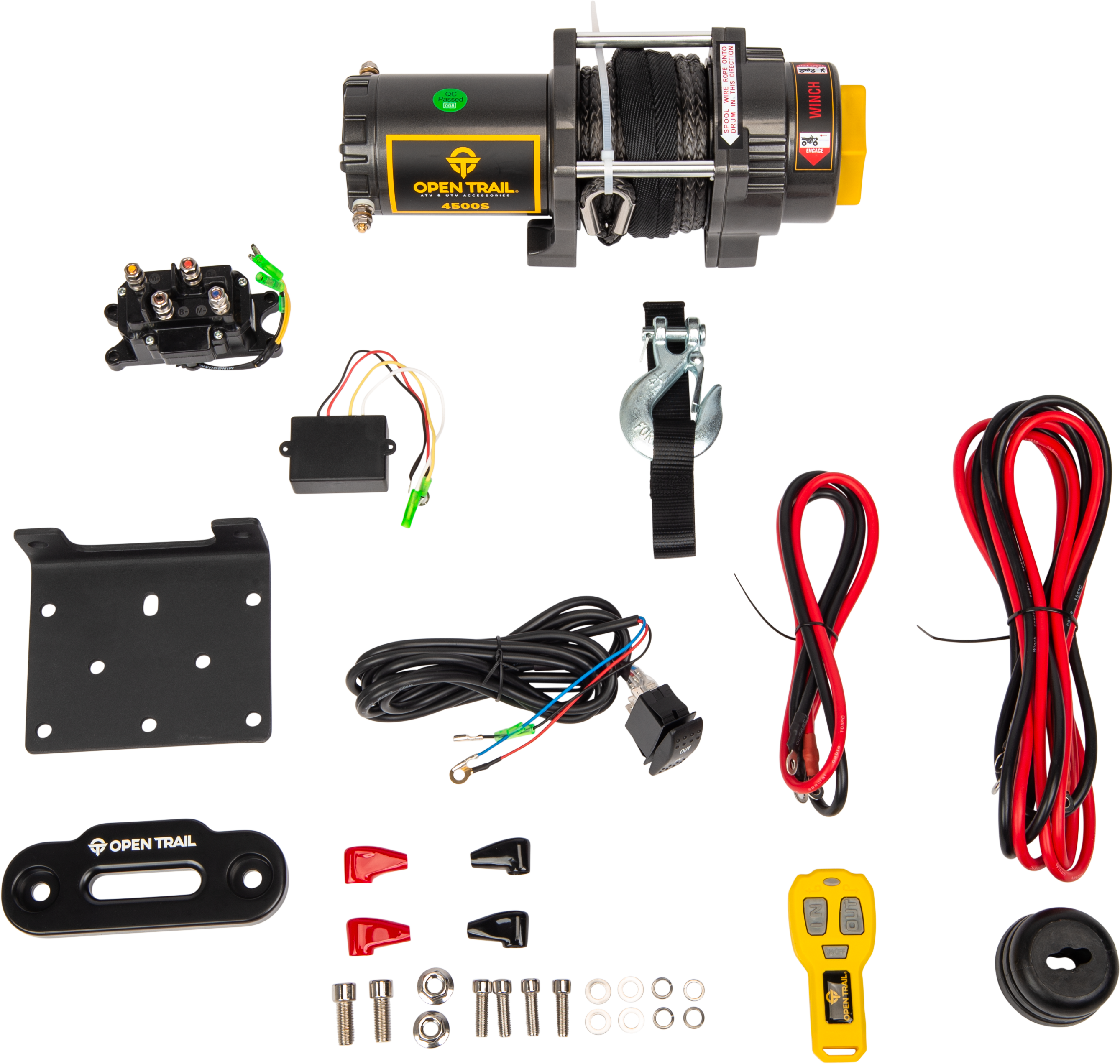 4500LB WINCH SYNTHETIC ROPE