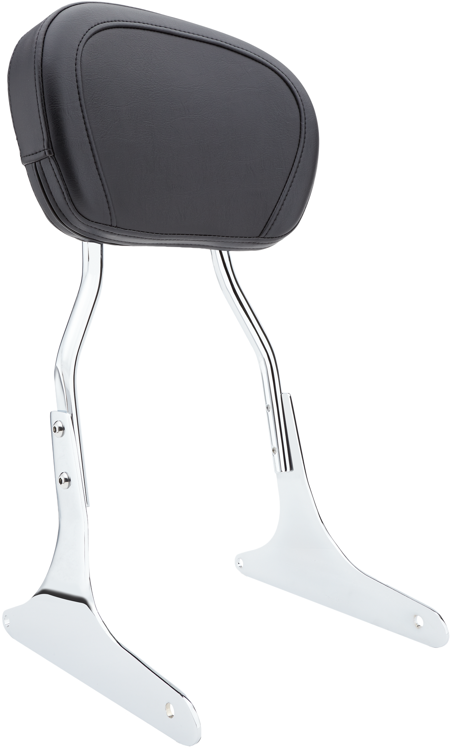 STD ROUND SISSY BAR W/PAD CHROME HON VT1300 SABRE 10-14