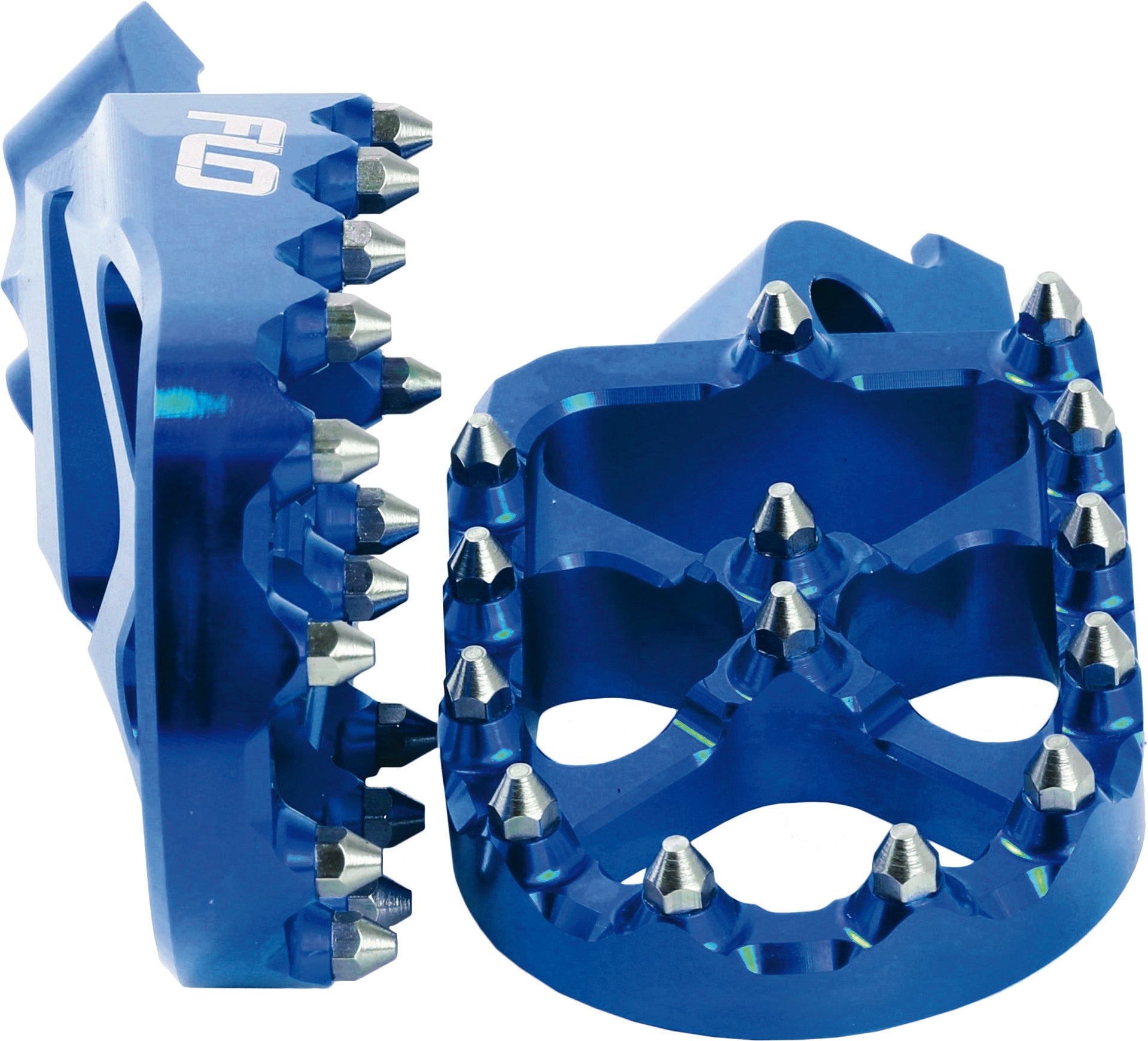 PRO SERIES FOOT PEGS BLUE YAM