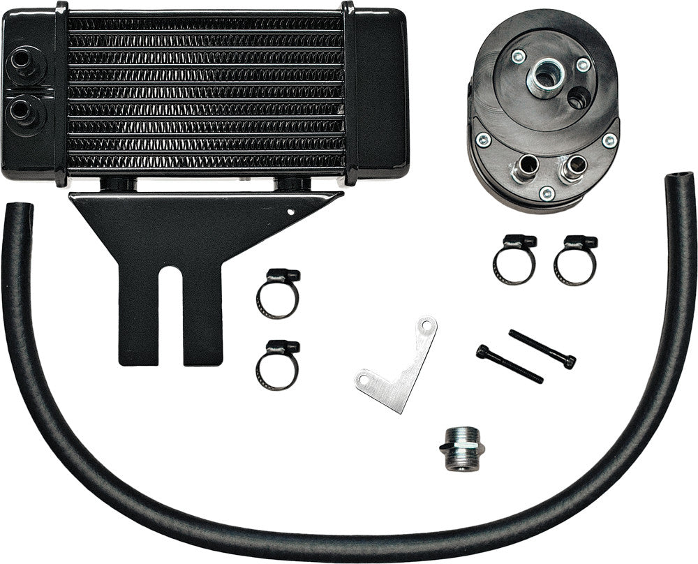 LOWMOUNT 10-ROW OIL COOLER BLACK